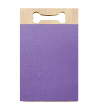 Dog Scratch Board with Treat Box, Claw Grinding Trainer for Dogs, Purple Scratching Board for Nail Care and Exercise