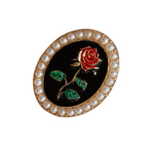 Rose Pattern Brooch for Women - Unique Floral Jewelry for Clothing, Bags, and Hats - Stylish Accessory for Any Occasion