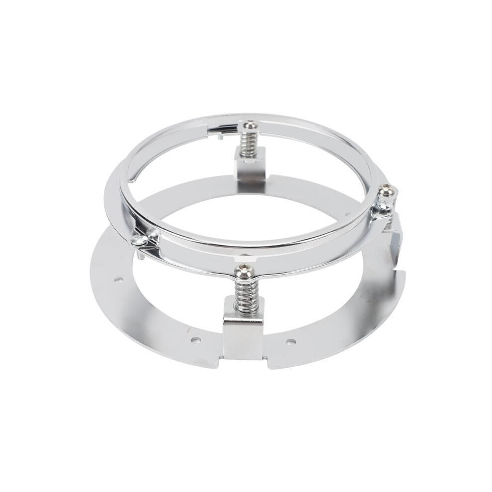 Headlight Mounting Bracket Ring 5.75 Inch Round Headlight Mounting Bracket, Stable, Firmly Fixed Iron, Auto Kit