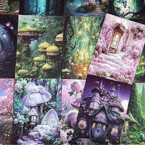 Scrapbook Craft Paper Kit Material Decoupage Paper Magic 1