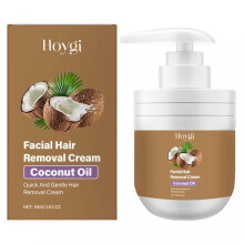 (1pc)CoconutS Oil Facial Hair Removal Cream Gently Removes Excess Facial Hair for All Skin Types
