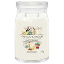 Yankee Candle - Sweet Vanilla Horchata Signature Candle - Scented candle 567.0g