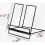 Multifunctional Adjustable Foldable Metal Stand for Recipe Books, Tablets, and Kitchen Essentials 3