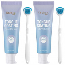 (2pcs)Tongues Cleaner Gel For Sensitive Teeth Easy to Use Gel formulas for All Ages