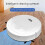 Silent Intelligent Robot Vacuum Cleaner Dustproof Floor Sweeping Machine Carpet Cleaner, Black 4