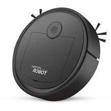 Silent Intelligent Robot Vacuum Cleaner Dustproof Floor Sweeping Machine Carpet Cleaner, Black