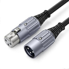 XLR Extension Cable Microphone Connection Wire Lead Male Female XLR to 3.5mm Port for Audio Console Amplifier Speaker