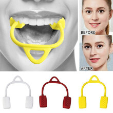 Silicone Jawline Exerciser Chew Gel Anti-Wrinkle Facial Muscle Trainer Red
