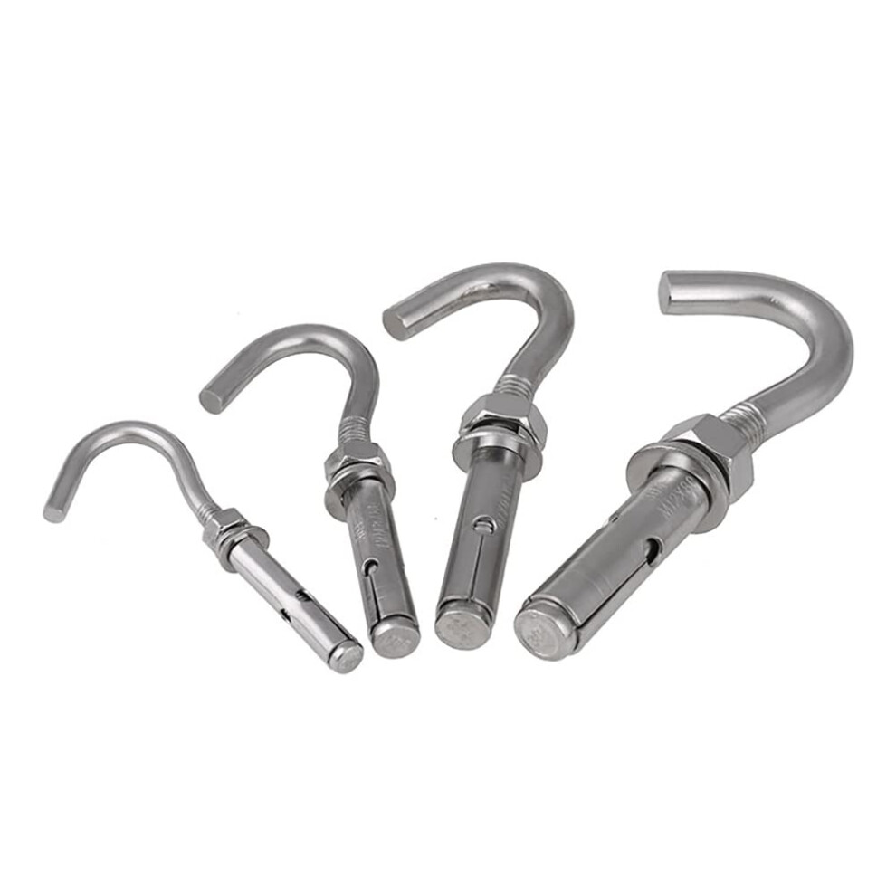 Expansion Bolt Anchor Bolt Hook M6 M8 M10 M12 Wall-Mounted Expansion Hook Screw Sus201 Thread Diameter M6 1 Piece 6482260804033
