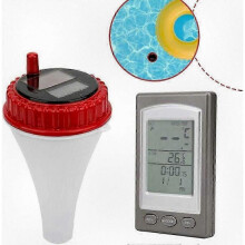 Floating Solar-Powered Wireless Pool Thermometer with WiFi Connectivity