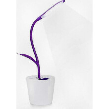 Modern Kids' Desk Lamp with USB Charging and Pen Holder for Home Study (Purple)