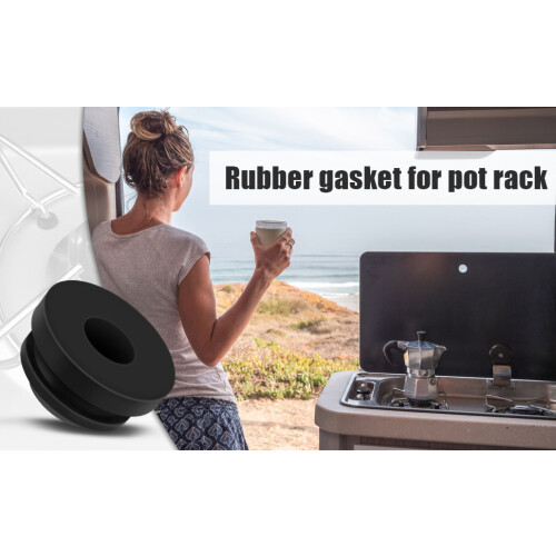30x Rust Rubber Pot Feet Supports Pack Reduce Noise And Durable For 2
