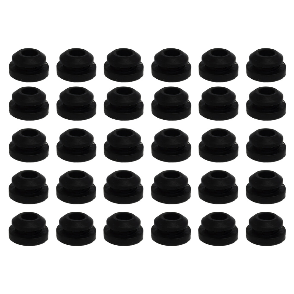 30x Rust Rubber Pot Feet Supports Pack Reduce Noise And Durable For