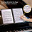 Music Folder 60 Pages Capacity A4 Size Writeable Removable Holder Purple Easy to Use Durable Material 3