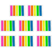 Sticker Bookmarks - 1000 Pcs, Small Page Markers, Self-Adhesive Writing Marker for Office, Study, Home (5 Colors)
