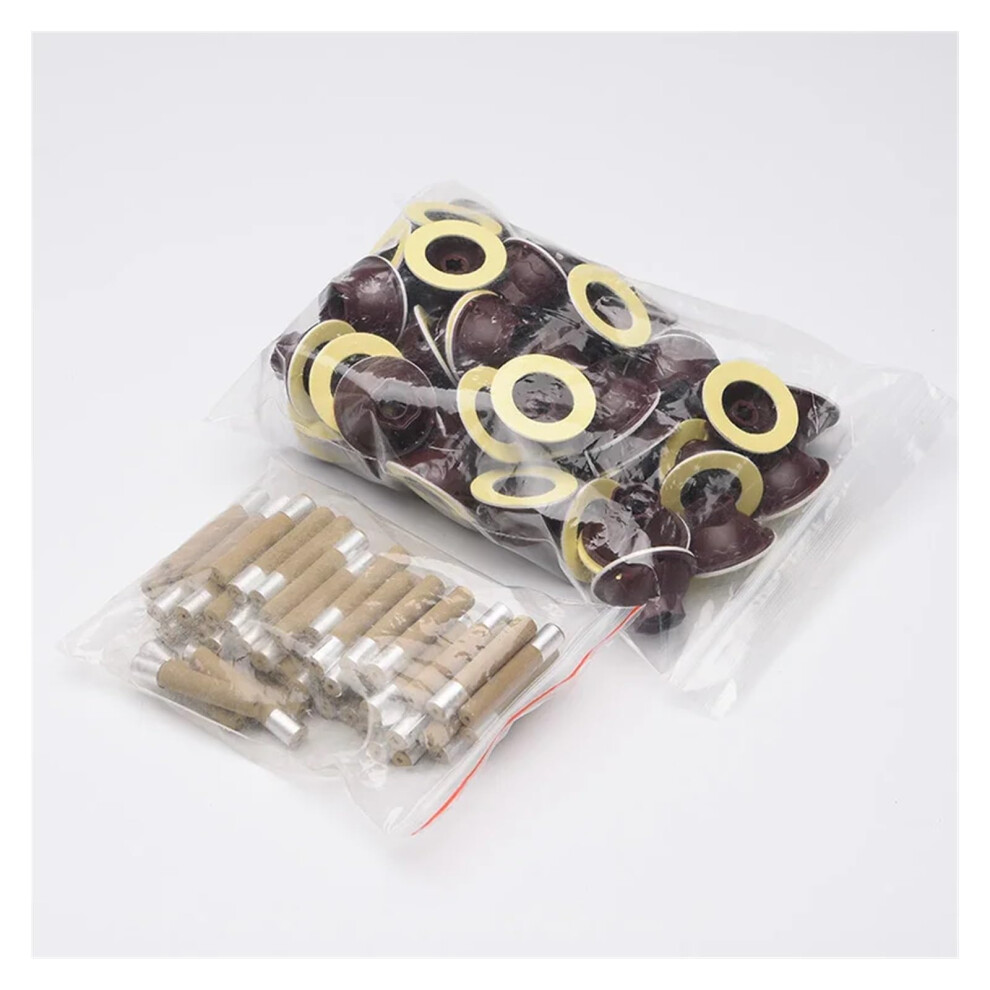 Moxibustion Moxa Rolls 50 Pieces Self-Stick Moxa Paste Heating Therapy for Acupuncture Meridian Massage