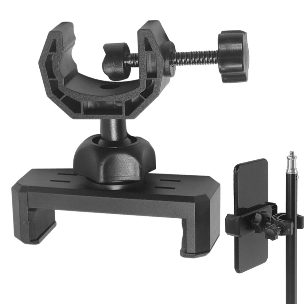 Stand Adapter For Mobile Phones - Phone Holder For Stand, Smartphone Clip For Musicians, Teachers And Performers, Compatible With Iphone And Android 6038364372611