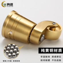 Brass Silent Heavy Duty Swivel Casters for Piano Sofa, Smooth Rolling Wheels