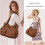 Women's shoulder bag; PU soft leather handbag. 5