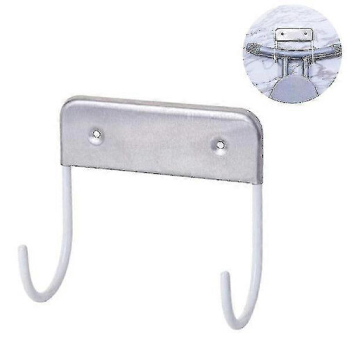 Metal wall mounted ironing board stand (1 piece - white) DXGHC