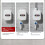 (white) Compact Tankless Water Heater Convenient Bathroom Heating Paired 2