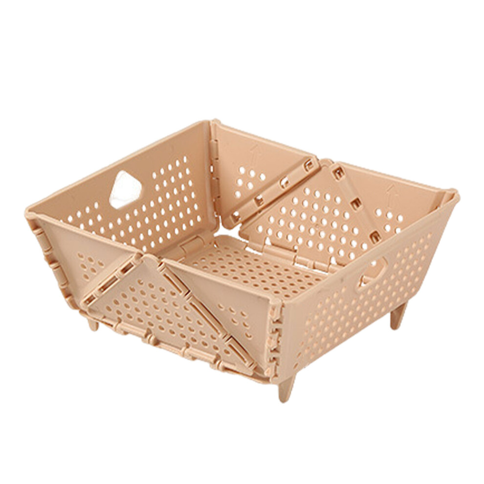 (Apricot color) Drain Basket For Kitchen Easy And Efficient Draining Food Grade-image-OPC-PJV69F2-NEW