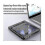 External Dvd Cd Burner Cd and Dvd Player Type C/usb3.0 External Dvd Cd Drive for PC Laptop W 4