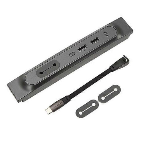 Center Console USB Hub, Multi-Port Docking Station, Replacement for Tesla Model 3 Y 2021‑2023