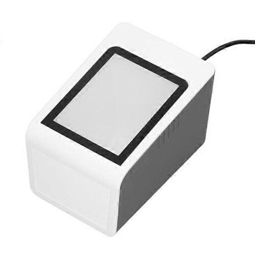 Desktop Barcode Scanner Voice Prompts Automatic Identification Handsfree USB Wired QR Code Reader for PC POS Machine 2