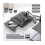 External Dvd Cd Burner Cd and Dvd Player Type C/usb3.0 External Dvd Cd Drive for PC Laptop W 2
