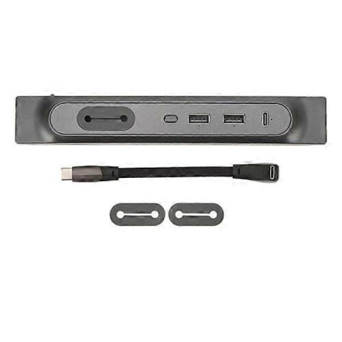 Center Console USB Hub, Multi-Port Docking Station, Replacement for Tesla Model 3 Y 2021‑2023 1