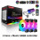 Computer PC Fan Aura Sync Support Adjust RGB Cooling Fan 120mm Silent Control Computer Cooling RGB 1