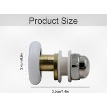 Shower Door Roller Wheel - Brass Sliding Shower Door Pulley for Enclosure Track System