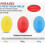 3-Piece Egg-Shaped Hand Grip Exercise Balls for Finger Strength Training 1