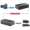 120M USB Extender 4 Port USB2.0 Hub Extender over RJ45 Ethernet USB UTP Extension Transmitter Receiver 3