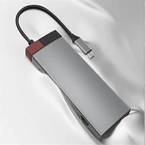 Type-c Docking Station USB Hub USB3.0/RJ45 Gigabit Docking Station (D As Shown) 1