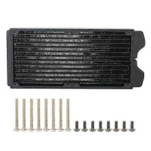 Threaded 12-Tube Heat Sink Water Cooling Radiator for Computer / Beauty Instrument 240mm
