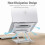 Explosive aluminum portable laptop lift 3