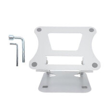 Laptop Stand Multi Angles Adjustable Anti-Slip Silicone Hollowed Aluminum Alloy Laptop Holder for Devices 10 to 17.3in