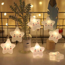 Christmas Tree Lights 20LED (star), Table Lamps for Children, Hall Decoration, Classroom and Dining Room Decoration