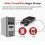 6-Bay 2.5 inch SATA SSD HDD Hot Swap Mobile Rack/Enclosure Hard Disk Case Rack Data Storage 5