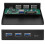 3-Port USB3.0 + 1 Port USB3.1 TypeE C Interface Alloy Expansion Card Panel Black 4