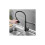 Kitchen Faucet Matte Black Kitchen Faucet with Black Pull Out Spray 2