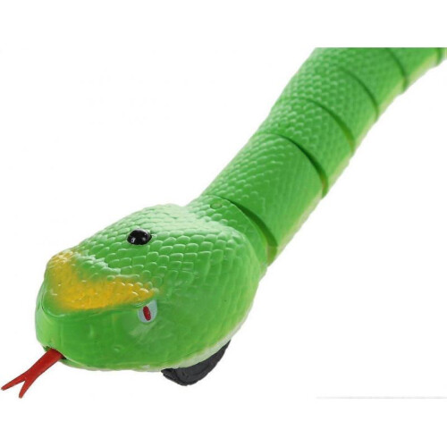 16 inch Realistic Remote Control RC Snake Toy with Egg-shaped Infrared Control (Green) 2