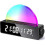 Alarm clock with light, digital clock, analog sunrise wake-up, multip 1