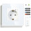 (temp & humid sensor) Smart Home Device Security Set WIFI Smart Plug Door Sensor Water Leak Sensor Smoke Sensor Smart Home Set work 3