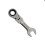 us pro US PRO Tools 14MM Flexi Stubby Gear Ratchet Combination Spanner Wrench 3912 2