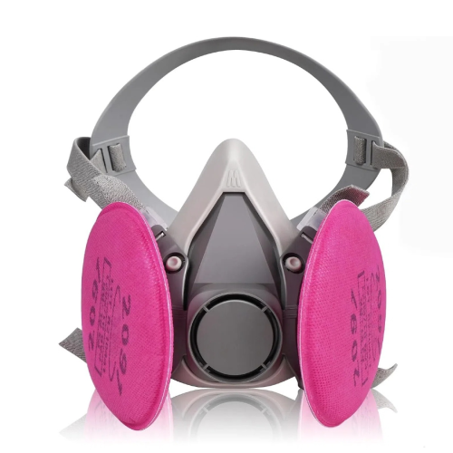 Masque Demi-visage MSA Advantage 290 – Filtre P100, Pour Soudure, Peinture, Poussière, Tailles S/M/L