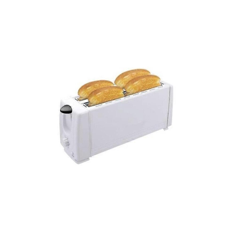 Multifunctional Breakfast Toaster 4-Slice Breakfast Toaster (White)