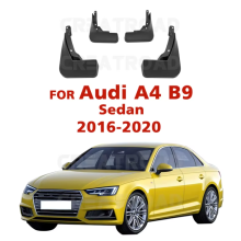 For Audi A4 B9 2016 2017 2018 2019 2020 Mudflaps Splash Guards Mud Flap Front Rear Mudguards Mud Flaps Fender Accessories
